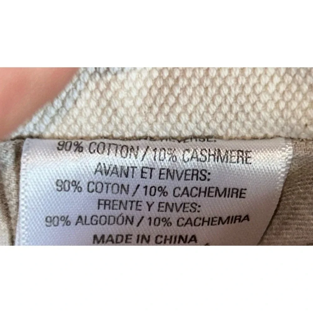 wamsutta king duvet cashmere & cotton blend